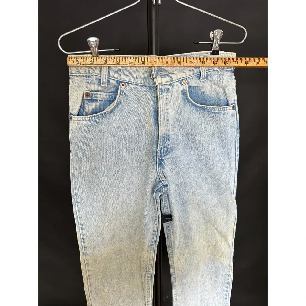 1980's Levi's Vintage Orange Tab Jean Student 30 X 32 Measure 28.5 X 30 USA Made